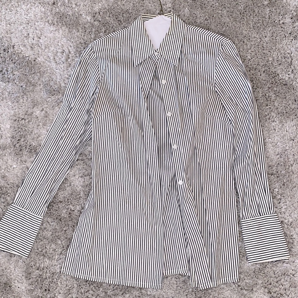 Folio New York pin stripe button down
